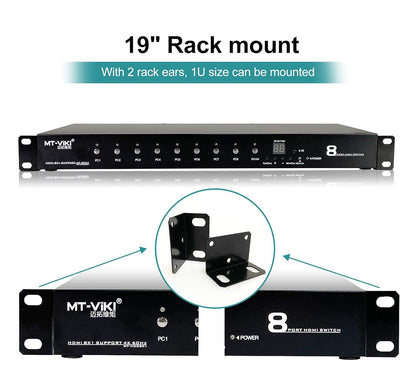 SP- HDMI SWITCH 8 PORT WITH TIMER