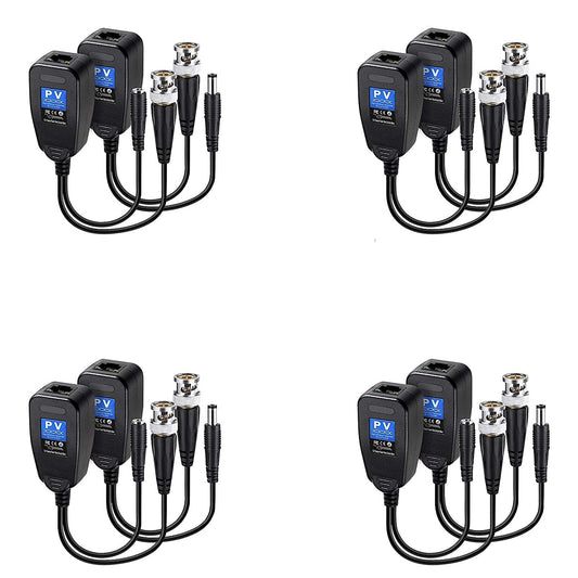 SP -8MP (PVA) 3 In 1 PVA Video Power Audio Balun over Cat 5/6 Connector