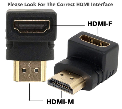 SP- HDMI L TYPE MALE TO FEMALE JOINTER
