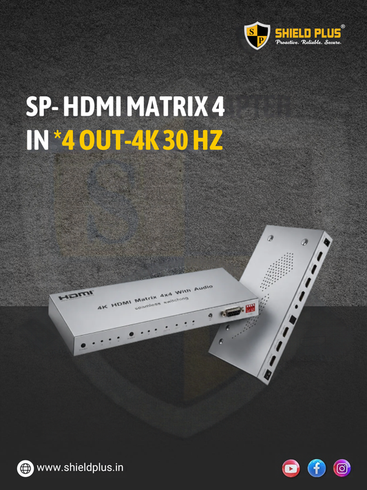 SP- HDMI MATRIX 4 IN *4 OUT-4K 30 HZ
