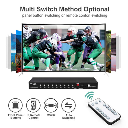 SP- HDMI SWITCH 8 PORT WITH TIMER