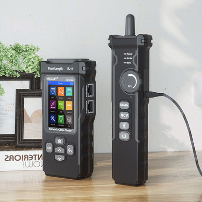 SP- 8506 NETWORK CABLE TESTER WITH IP,POE & WIRE TRACKING