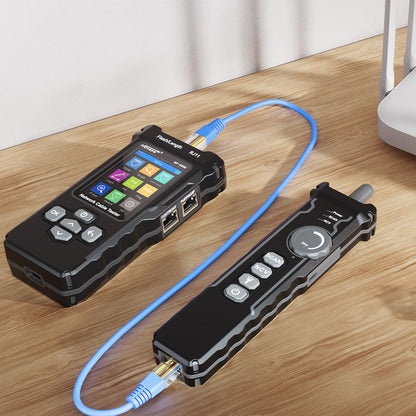 SP- 8506 NETWORK CABLE TESTER WITH IP,POE & WIRE TRACKING