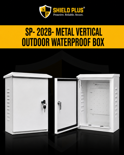 SP- 202B- METAL VERTICAL OUTDOOR WATERPROOF BOX