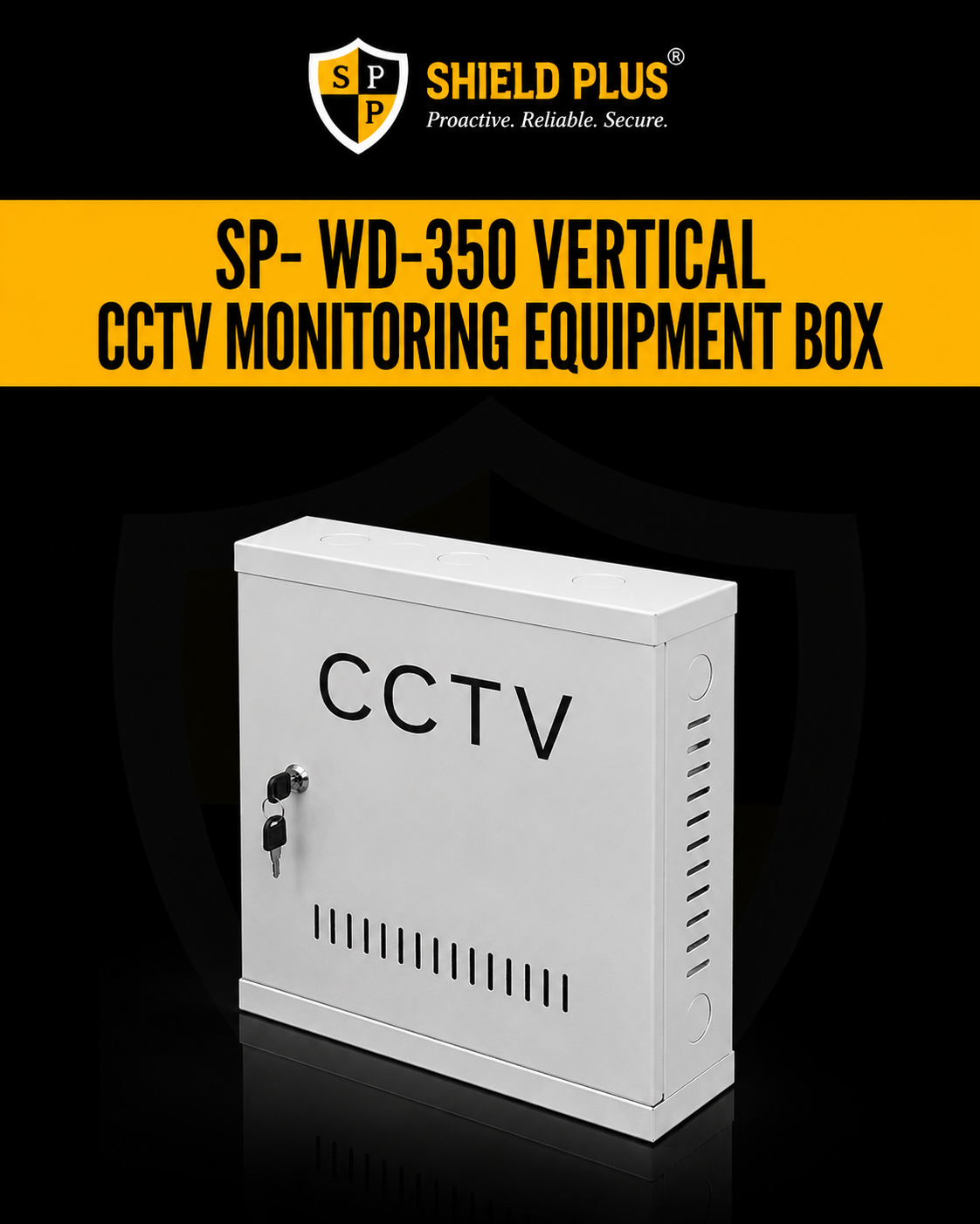 SP- WD-350 VERTICAL CCTV MONITORING EQUIPMENT BOX