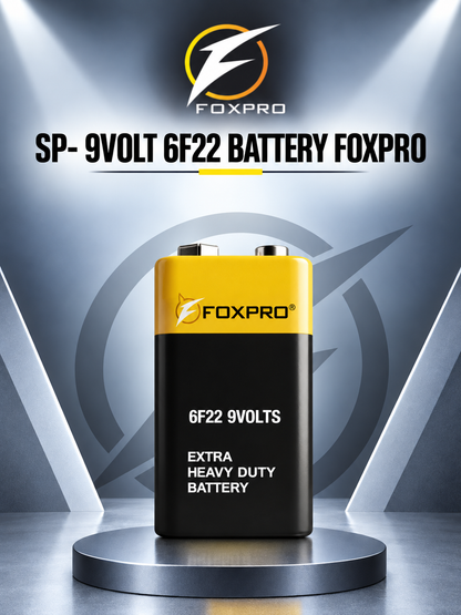 SP- 9VOLT 6F22 BATTERY FOXPRO