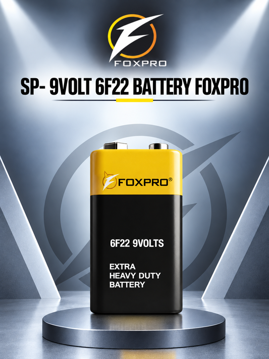 SP- 9VOLT 6F22 BATTERY FOXPRO