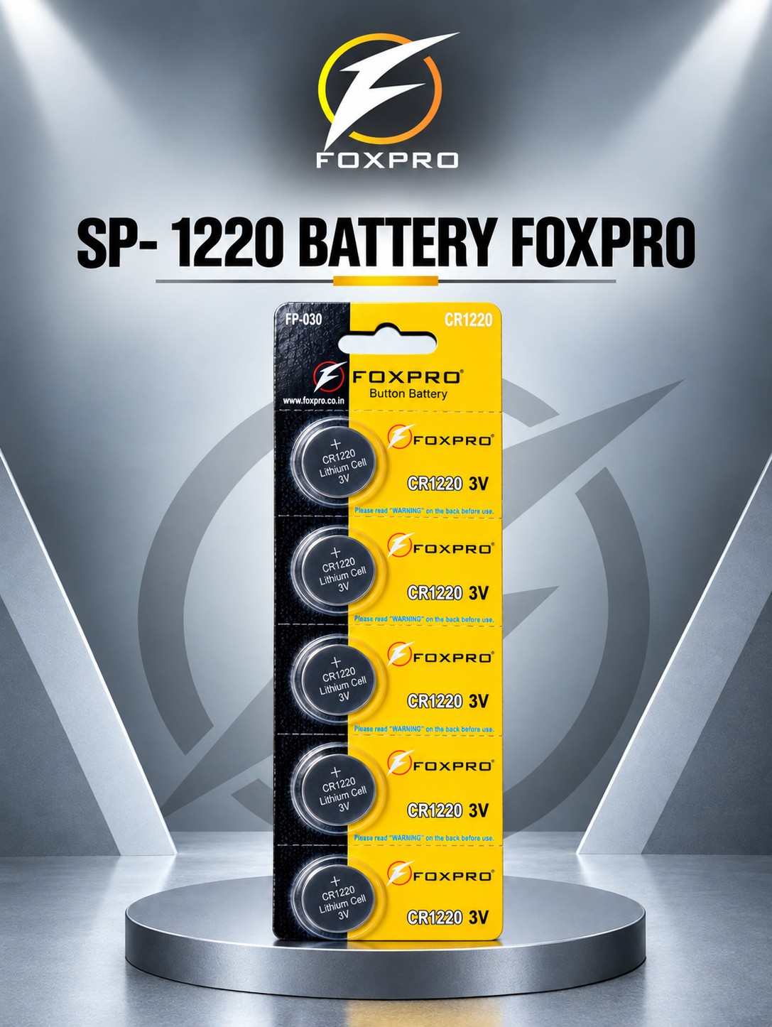 SP-1220 BATTERY FOX PRO