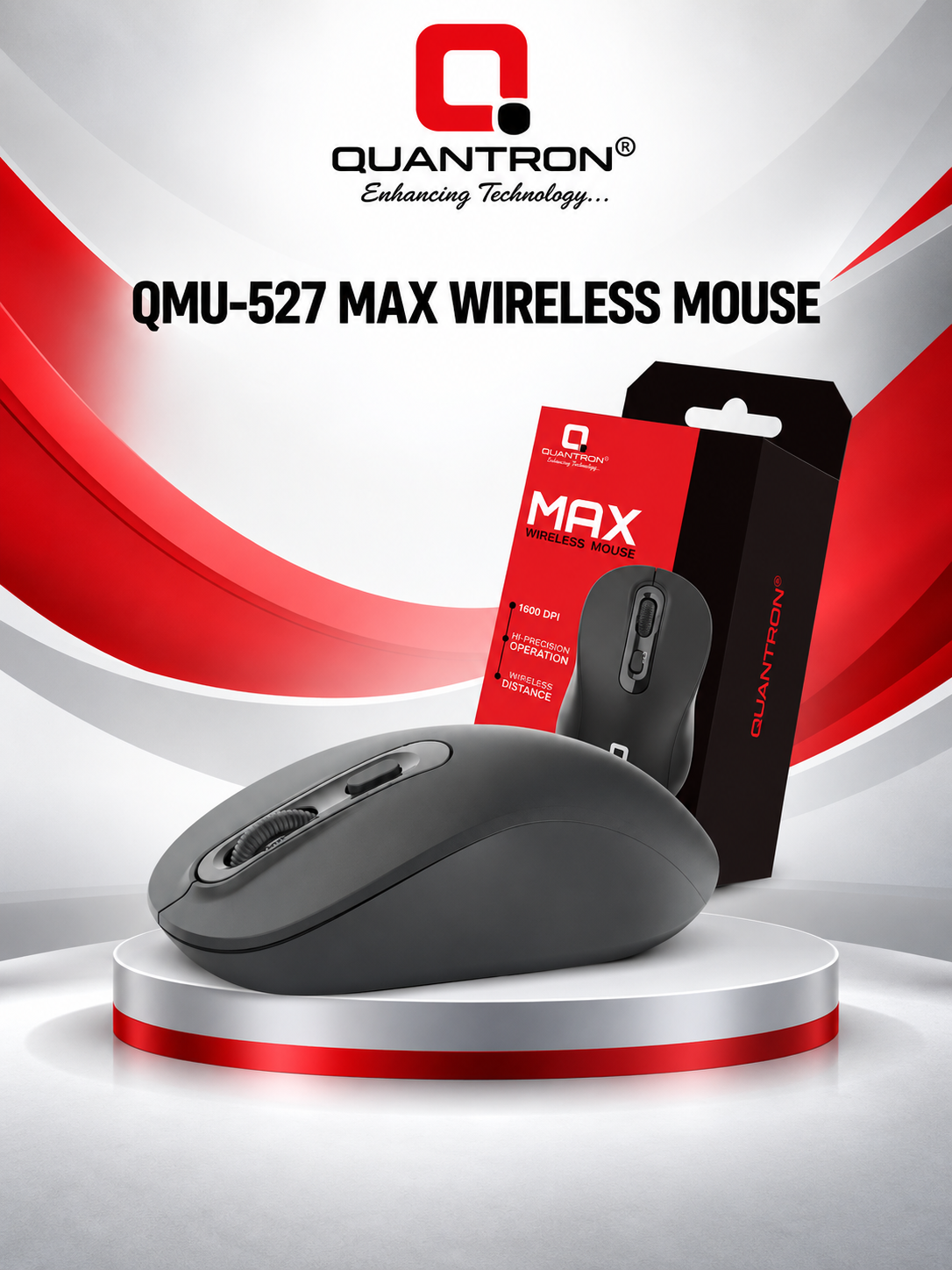 QMU-527 MAX WIRELESS MOUSE