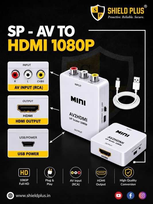 SP- AV TO HDMI 1080P