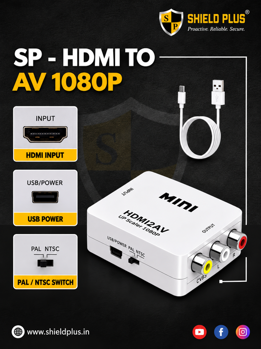 SP- HDMI TO AV 1080P