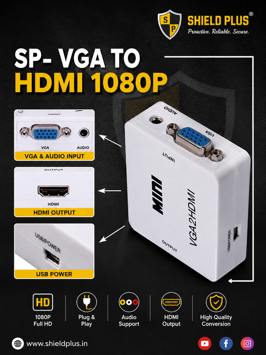 SP- VGA TO HDMI 1080P