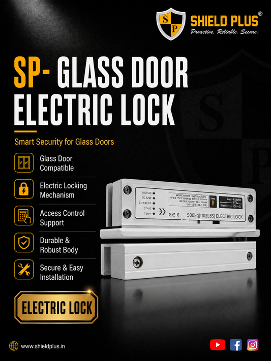 SP-GLASS DOOR ELECTRIC LOCK
