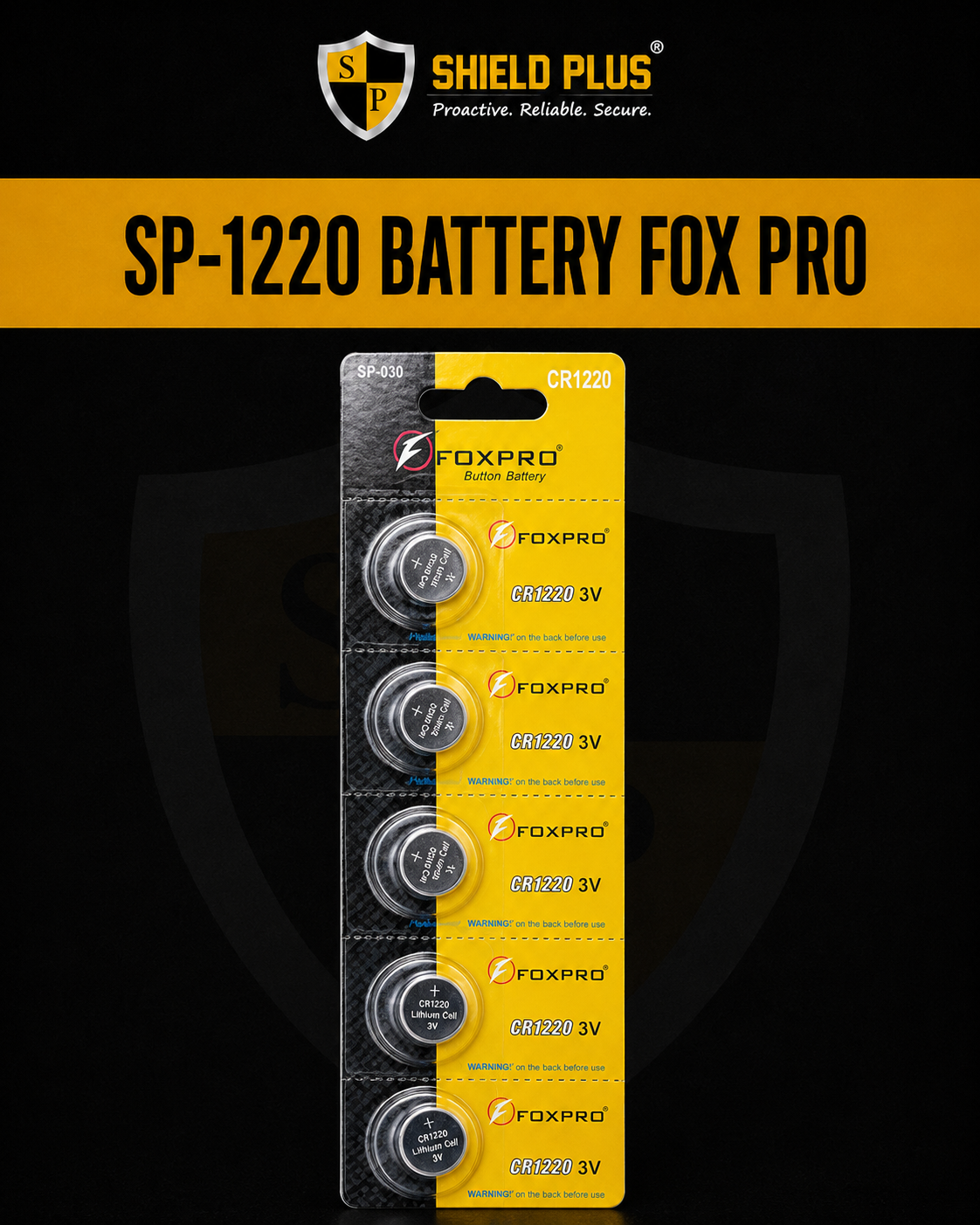 SP-1220 BATTERY FOX PRO