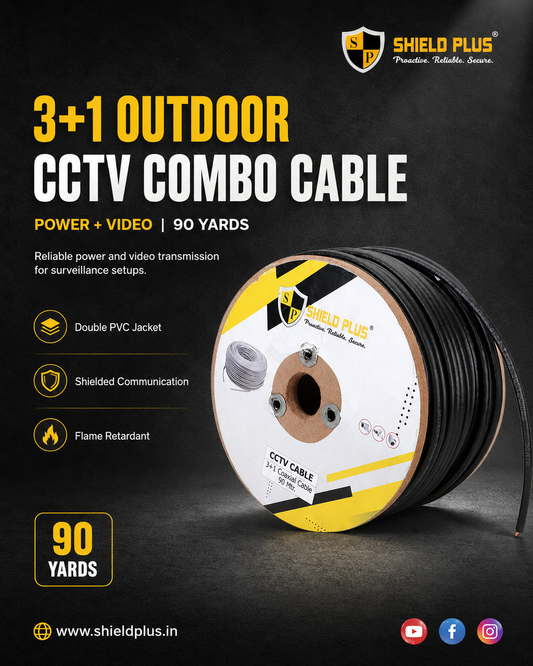 SP- 3+1 OUTDOOR COPPER CABLE -90 YARDS