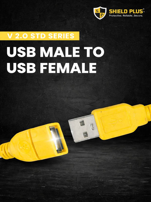 SP- USB MALE TO USB FEMALE V2.0 -STD SERIES