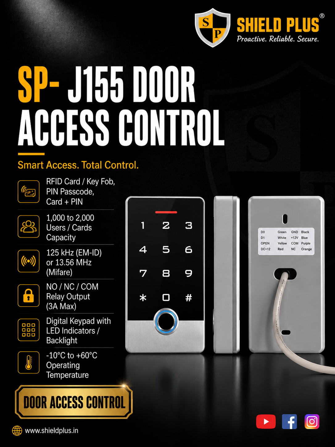 SP- J155 DOOR ACCESS CONTROL