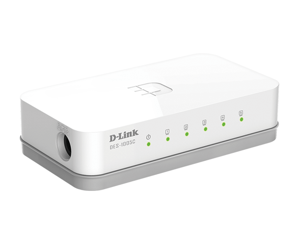 D-LINK 5 PORT DESKTOP SWITCH (10/100 MBPS)-DES-1005A
