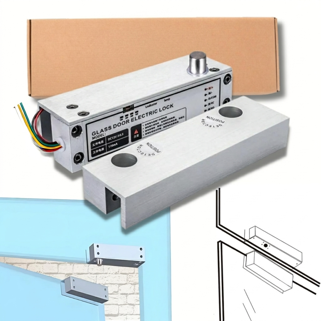 SP-GLASS DOOR ELECTRIC LOCK