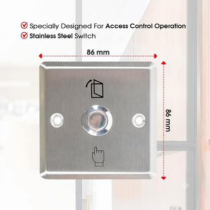 SP- EXIT BUTTON METAL