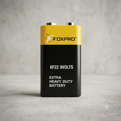 SP- 9VOLT 6F22 BATTERY FOXPRO