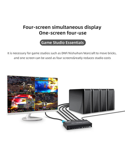 SP- 4*1 HDMI QUAD MULTIVIEWER- 4K