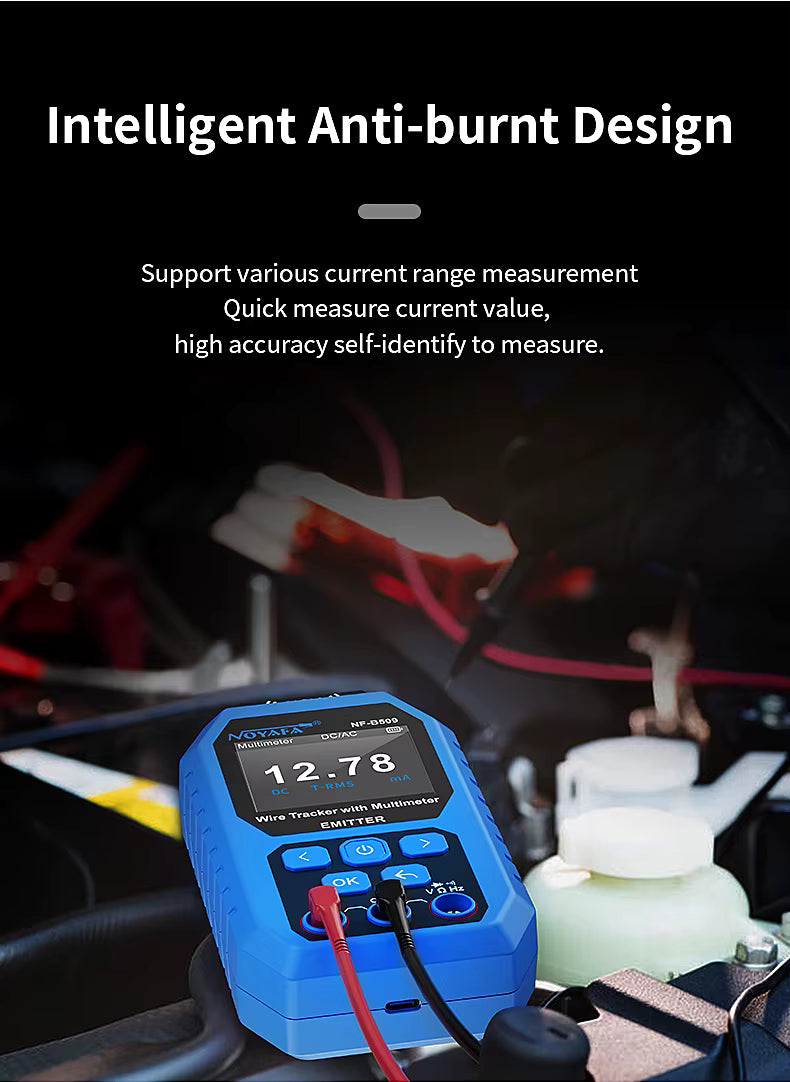 SP- B509 NETWORK CABLE TESTER WITH MULTIMETER
