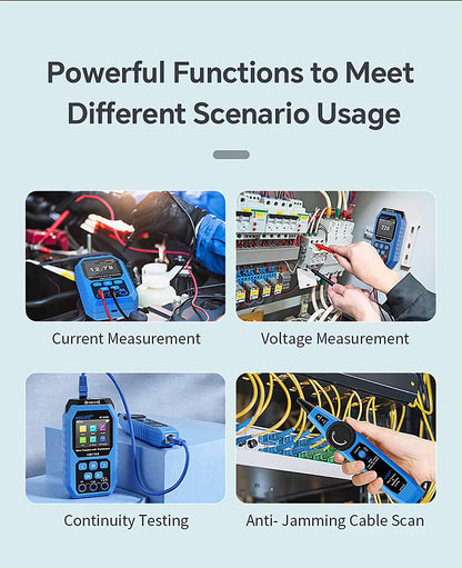 SP- B509 NETWORK CABLE TESTER WITH MULTIMETER