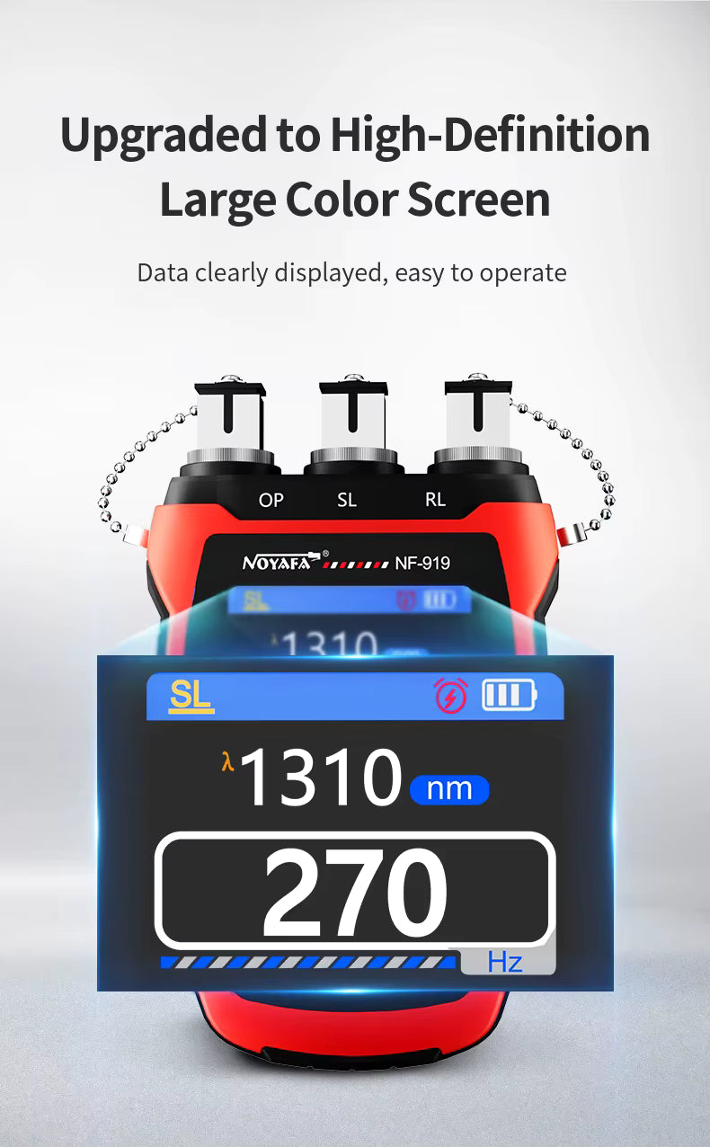 SP-919 3 IN 1 OPTICAL POWER METER