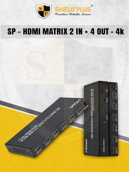 SP- HDMI MATRIX 2 IN *4 OUT-4K