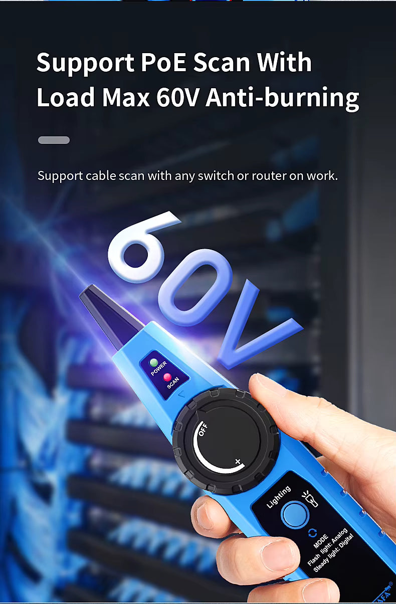 SP- B509 NETWORK CABLE TESTER WITH MULTIMETER