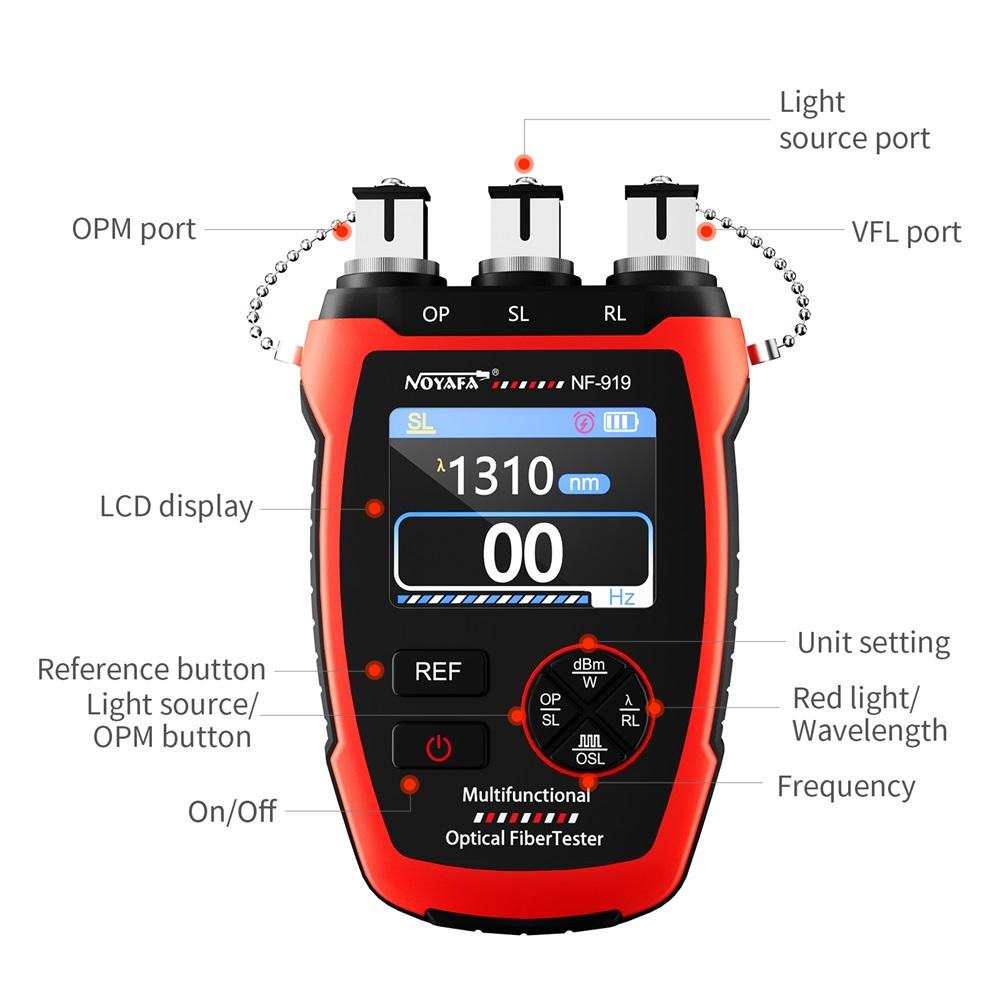 SP-919 3 IN 1 OPTICAL POWER METER