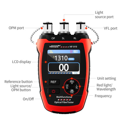 SP-919 3 IN 1 OPTICAL POWER METER