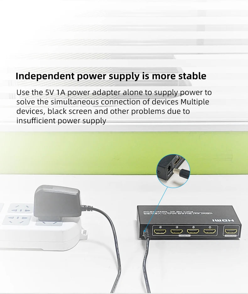 SP- 4*1 HDMI QUAD MULTIVIEWER- 4K