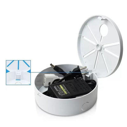 SP - INDOOR CEILING ROUND PVC BOX WITH MORE DEPTH