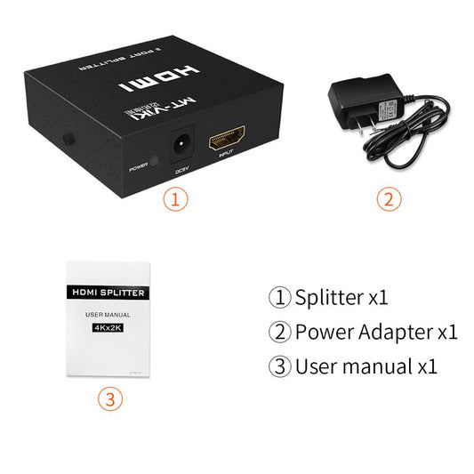 SP-MT HDMI SPLITTER 2 PORT 4K- 2K 60 HZ
