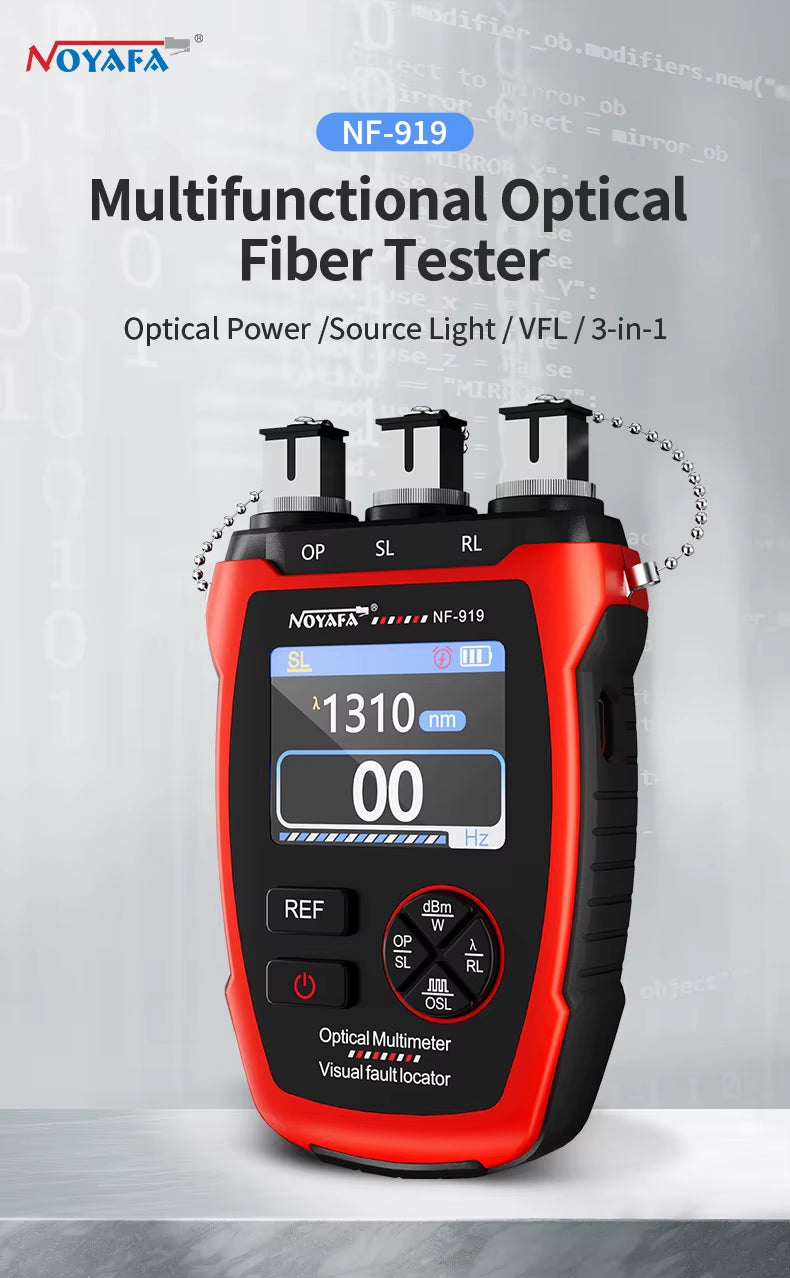 SP-919 3 IN 1 OPTICAL POWER METER