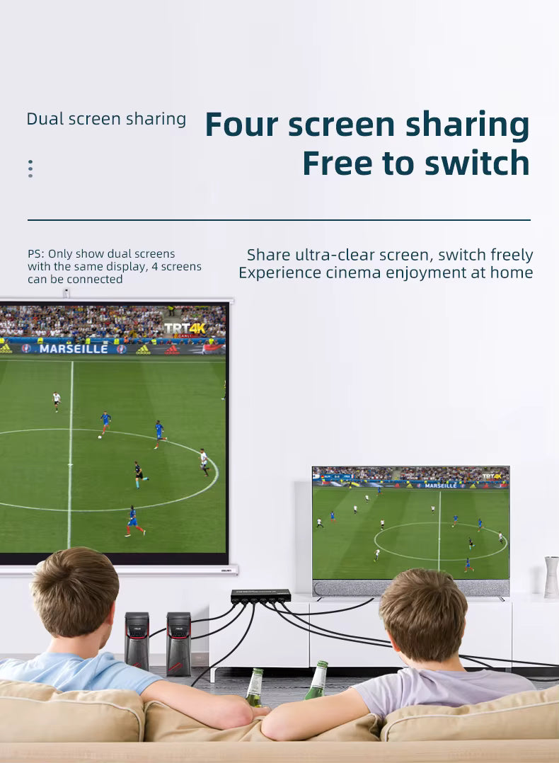 SP- HDMI MATRIX 2 IN *4 OUT-4K