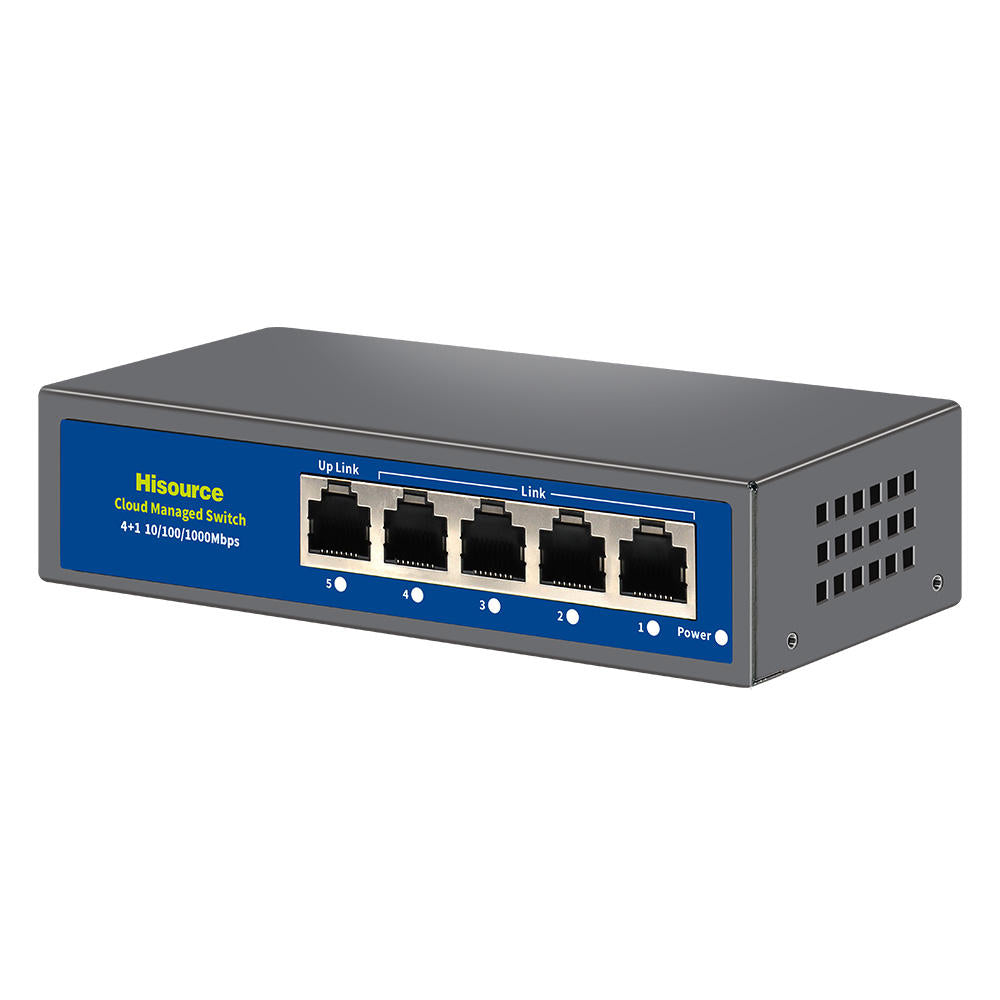 SP- MANAGED ETHERNET SWITCH 5 PORT FULL GIGA APP BASED (10/100/1000 MBPS)