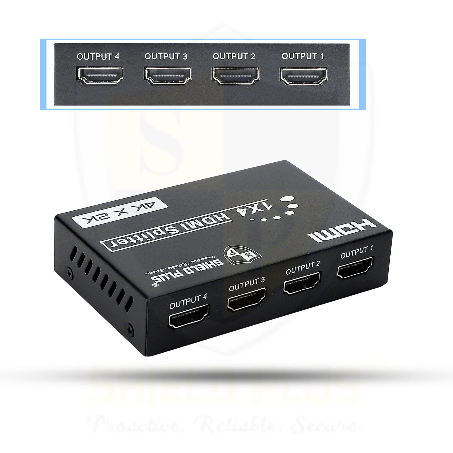 SP- HDMI SPLITTER 4 PORT 4K- 2K 30 HZ
