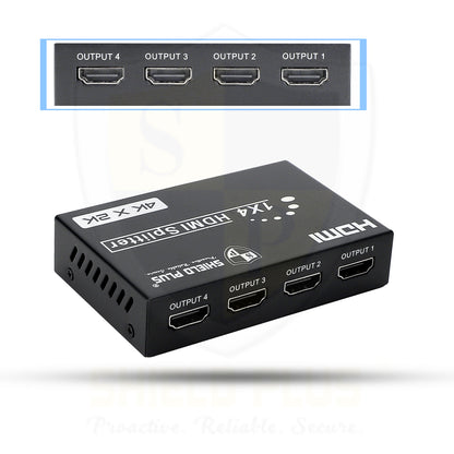 SP- HDMI SPLITTER 4 PORT 4K- 2K 30 HZ