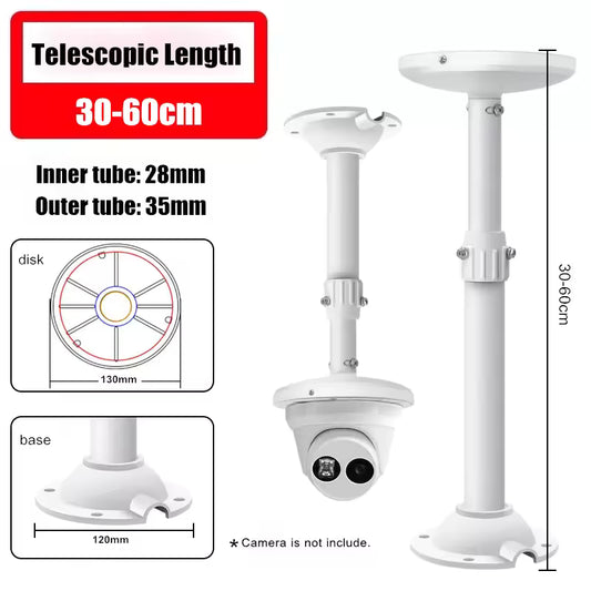 SP- I BRACKET WITH ROUND METAL PLATE 30-60CM TELESCOPIC-ALUMINIUM ALLOY STAND