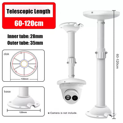 SP- I BRACKET WITH ROUND METAL PLATE TELESCOPIC-ALUMINIUM ALLOY STAND