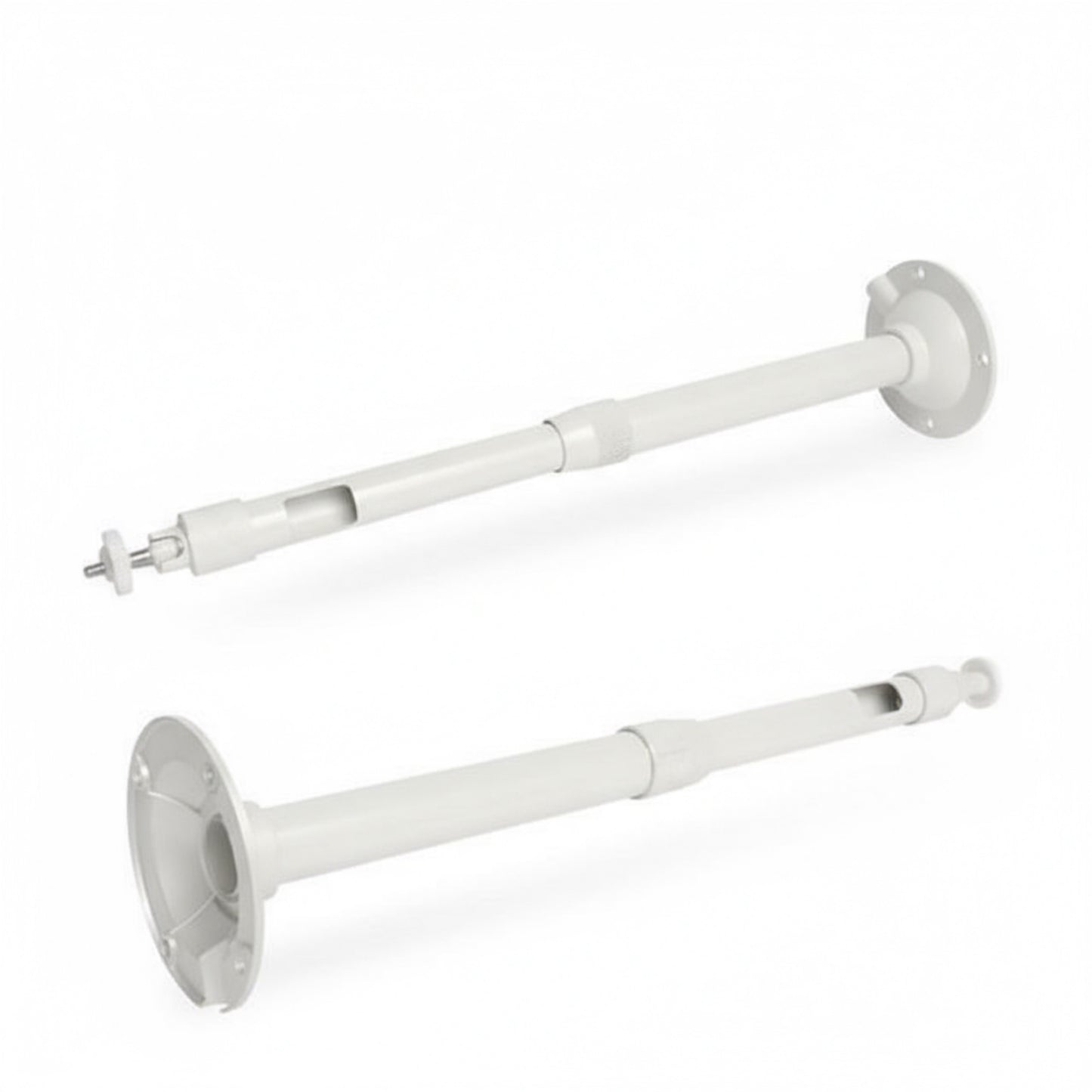 SP- I BRACKET TELESCOPIC 75-150CM WHITE POWDER COATED