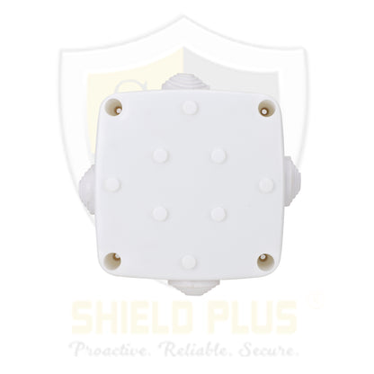 SP-4.25*4.25 WEATHERPROOF PVC JUNCTION BOX WITH BRASS STUD
