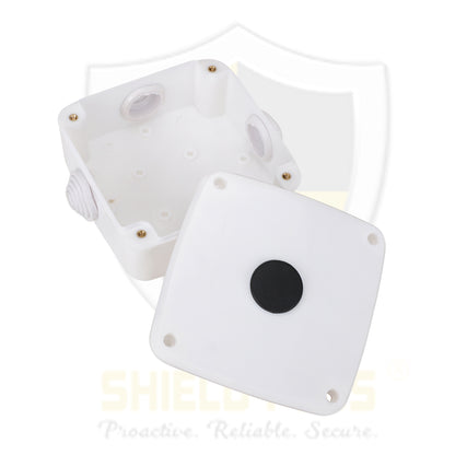 SP-4.25*4.25 WEATHERPROOF PVC JUNCTION BOX WITH BRASS STUD