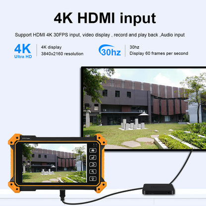 SP- V56 IP/HD-TVI/CVI/AHD 5.5” ANDROID 10.0 OLED SCREEN CCTV TESTER