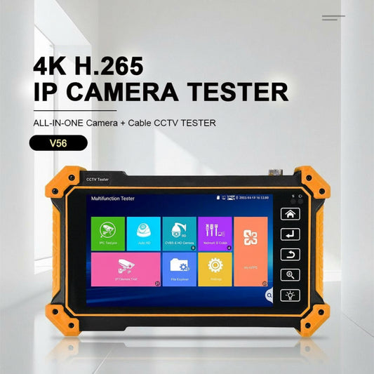 SP- V56 IP/HD-TVI/CVI/AHD 5.5” ANDROID 10.0 OLED SCREEN CCTV TESTER