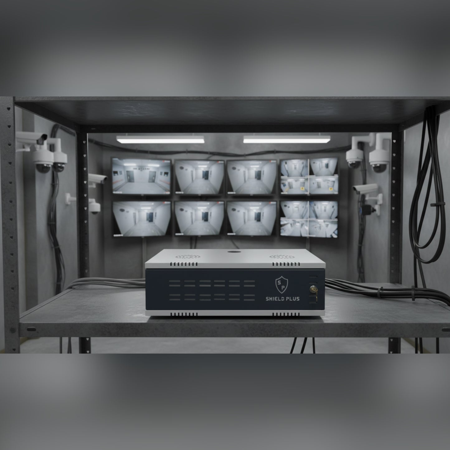 SP- FOLDABLE WALL MOUNT 2-U (ECO) NETWORKING / CCTV RACK