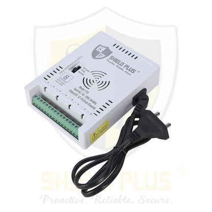 SP- 8 CH SMPS PLASTIC BODY ( INDIVIDUAL POWER PORTS )